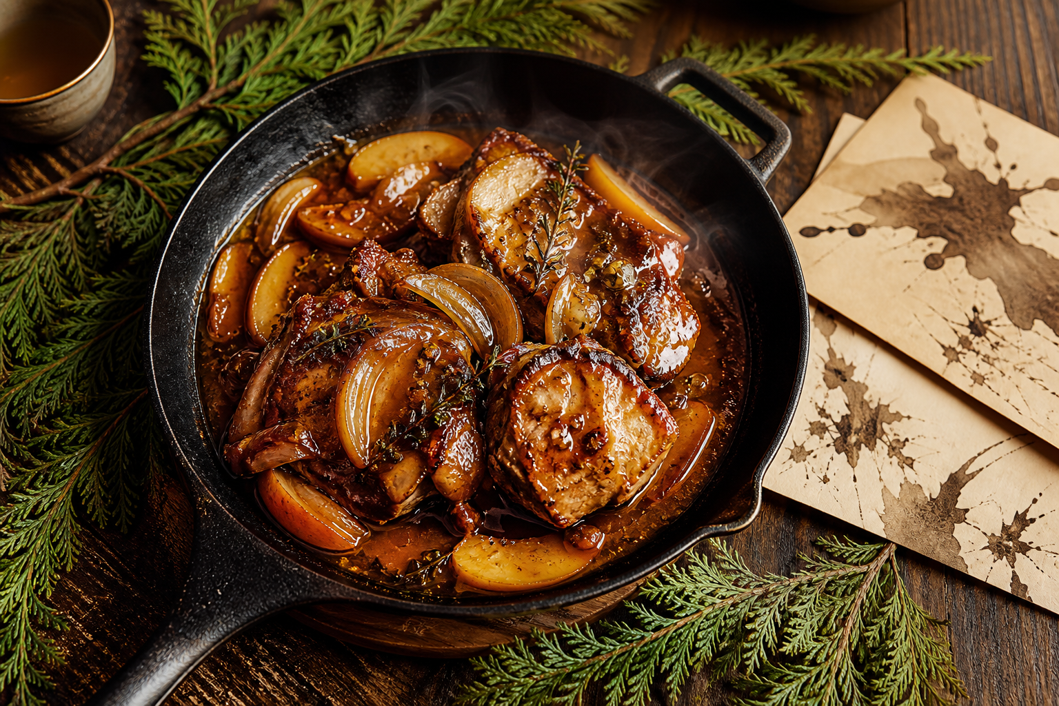 Weeknight Beef and Potato Skillet with Mustard Pan Sauce